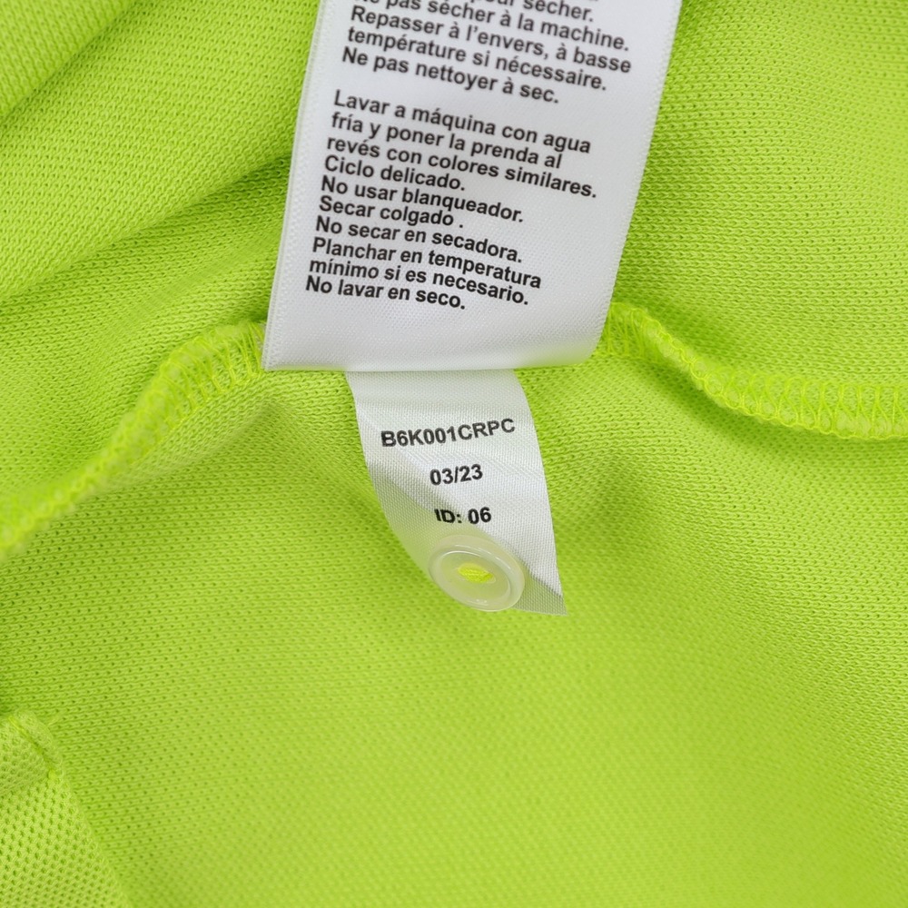 Psycho Bunny Polo Shirt Mens 4 (Small) Lime Green Pima Cotton Short Sleeve - Picture 7 of 10